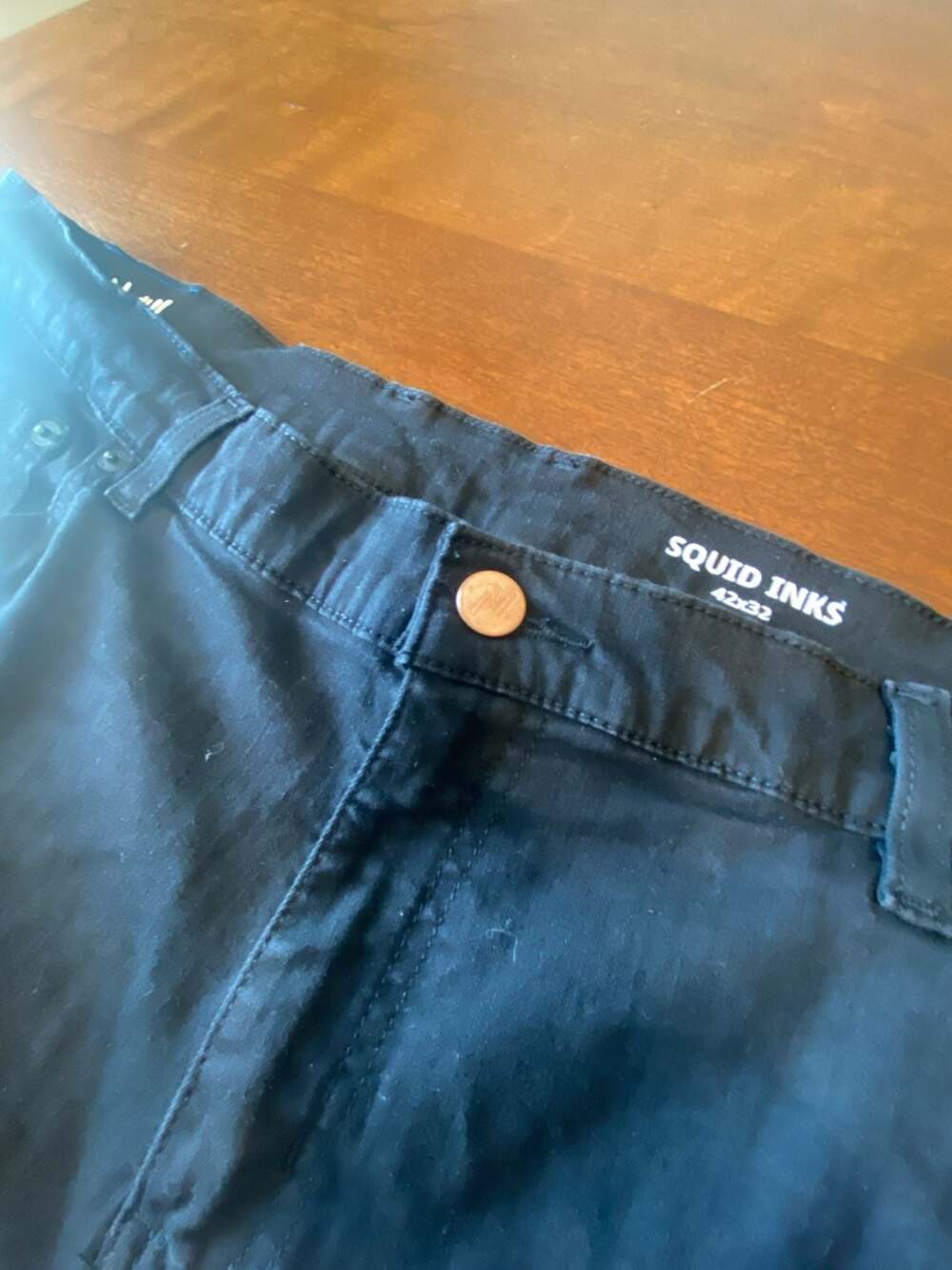 Mugsy Squid Inks Black Flex Chino Pants